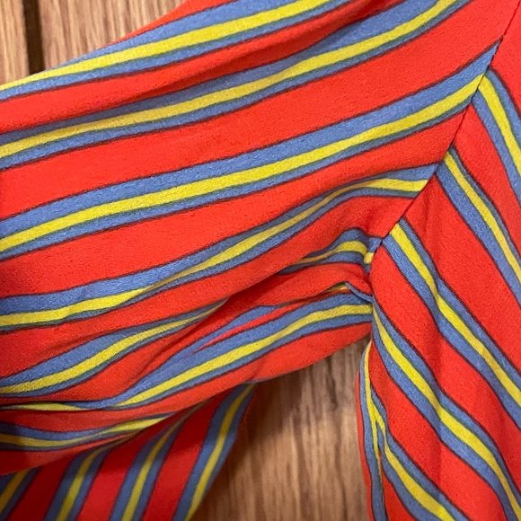 VERY SORRY, DONATED — Diane von Furstenberg Silk Wrap Blouse - Picture 8 of 14